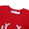 Family Matching Outfits Christmas Winter Sweater Cute Deer Children Clothing Kid Add Wool Warm Family Clothe YL138951912