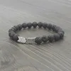 Pijl lava stenen etherische olieverder diffuser strengen armband yoga polsband manchetten armbanden mode sieraden wil en zandig