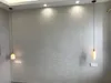 白い手作りのセラミックペンダントランプ現代のプリーツ中国サスペンションライトぶら下げランプレストランホテルホームベッドサイドダイニングルームロフトカフェ