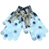 Nuevo invierno mantener caliente mujeres hombres Touch Cat Dog Fruit Cake guantes de impresión 3D estampado en caliente guantes táctiles