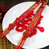 عيدان خشبية كلاسيكية صينية مزدوجة السعادة عيدان DragonPhoenix مطبوعة هدايا الزفاف باقة