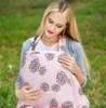 Bomullsbröstning Förkläde Förkläde Nursing Cover för Mother Infant Breathable Bomull Nursing Förkläde Amning Förkläde Maternity Cover Free Ship