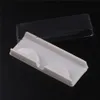 Koşullu Aynalar Paketleme Kutusu Kirpik Boş Kirpikler Plastik Ambalaj Şeffaf Kapak Beyaz Tepsi Toptanları (100set/lot)