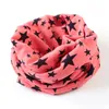 2017 Hot Autumn Winter Boys Girls Collar Baby Scarf Cotton O Ring Neck Scarves Elastic Star Prints Winter Neck Warmer For Kids