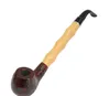 Smoking Pipes Long 235mm mixed bamboo sluice resin pipe, hand carved pipe, long pipe