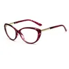 Новые женщины Прогрессивные мультифокальные очки Покромные очки для чтения кошачьи глаза для зрелищных очков для чтения пресбиопии с case366803