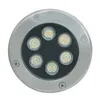 6W Wodoodporna Outdoor LED Spot Światła do ogrodu Pośrednia ścieżka Podziemia Broted Yard AC85-265V IP67