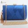 Moda Sacos Das Mulheres Carteira de Carteira Nivelando Bolsas De Luxo Bolsas De Banquete Casamento Casamento Party Ombro Crossbody Bags Bolsa Bolsa Tassel Y18103003