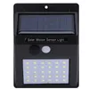 1-4 Uds luz Solar 20/30 Leds PIR Sensor de movimiento lámpara Solar inalámbrica exterior impermeable jardín pared patio cubierta luz de seguridad