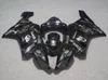 دراجة نارية هدية طقم الجسم ل KAWASAKI Ninja ZX6R 07 08 ZX-6R Bodywork ZX 6R 2007 2008 636 Glitter black Fairings set