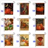 Nuove deorati del Ringraziamento Bandiera giardino Halloween a doppia stampa di zucca bandiere bandiere per feste casa decorazione benvenuta 4732cm 7443453