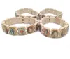 Bracelet de perle en bois Jésus Marie Saints Saints Bracelets Bijoux catholique chrétien cadeau Rosaire religieux Bracel4104885
