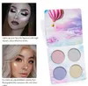 Brand Makeup Bright Light Eye Shadow Palette 4 Color The Nude Balm Minerals Powder Pigments Cosmetics Glitter Eyeshadow Make Up Beuty bea494