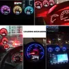 Racing Turbo Gauge Greddi 7 LED Lichtkleur LCD-scherm met spanningsmeter voor Mitsubishi