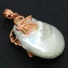 Последняя мода дизайн специальной формы пресноводные жемчужное ожерелье медный кулон оптом (без жемчуга, жемчуг можно приобрести отдельно)