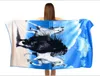 Serviette de bain éponge imprimé léopard Super absorbant pour bain adulte couverture de natation drap de piscine à séchage rapide serviette de plage