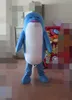 Dolphin Maskotki kostiumy animowany motyw Muzeum Marine Animal Cospaly Cartoon Mascot Charakter Halloween Carnival Party Costume