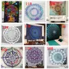 150 * 130 cm poliéster Tapiz bohemio Mandala Toallas de playa Hippie Throw Yoga Mat Toalla Indio Poliéster colgante de pared Decoración 44 diseño KKA4499