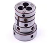 5PCS M3 M4 M5 M6 M8 Mini Round Metric Thread Dies Set High Hardness Alloy Steel Durable Metric Left Die Threading Hand Tools