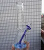 Nieuwe Best Quality beker bongs glazen bong 10" Rasta waterpijp met glazen bowl en kleuren downstem