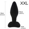 3サイズのアナルプラグのシリコーンのバットプラグの大きい巨大なアナルビーズの性のおもちゃのための女性の肛門プラグUnisexのエロティックなおもちゃセックス製品男性D18111502