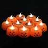 Klassisk ljuslykta pumpa design Small LED Hållbart inomhusljuslampljusljus Lantern Halloween Party Decoration Hot Sale GA388