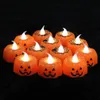 Classique Bougie Lanterne Citrouille Conception Petite LED Durable Intérieur Bougie Lampe Bougie Lanterne Halloween Fête Décoration Vente Chaude GA388