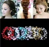 Günstige Braut-Haar-Accessoires, mit Perlen verzierte Kopfbedeckungen, weiße Dyi-Blumensträuße, verzierte Perlen für die Hochzeit, Braut-Kopf-Accessoires 5947940