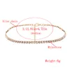crystal diamond chokers European and American good quality necklace evening dress jewelry 2018 new fashion two colors golden and silver