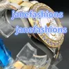 Hochwertige Diamant-Herren-Armbanduhr, heiße Modeuhr, automatische mechanische, wasserdichte Sportuhren, kostenloser Versand