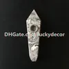 Gemstone Crystal Picasso Jasper Tobacco Smoking Pipe Hand Carved Reiki Chakra Healing Protection Natural Impression Jasper Marble Stone Pipe