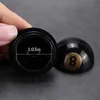 Non-Stick Container Wax Jars 6ml Ball Shaped Food Grade Black Color Silicone Gel Rubber Storage For Dab Dabber Tool Bho Oil Herbal Vaporizer