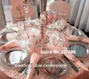 Crystal Wedding Glass Charger Plates Wholesale