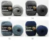 100g / boll Fine Worsted Blended Crochet Garn Stickning Sweater Scarf Yak Wool Garn för stickning Free Ship