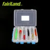 Fairiland multifunctional fishing tackle box 12 Compartments DOUBLE side lure bait boxes Transparent bait hook organizer2940560