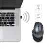 Delux M910GB 2.4GB Wireless Mouse 10M الفاعلة المسافة مريحة الكمبيوتر الرأسي الماوس 9 أزرار 2400 DPI الفئران الكمبيوتر المحمول