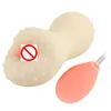 Male Masturbator Artificial Vagina Portable Inflatable Sucking Pocket Pussy Flesh Sex Toys for Men Blowjob Mouth sex toys5254523