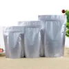 Casatto con cerniera in alluminio in alluminio in alluminio da 100 pacchi per stoccaggio alimentare a lungo termine e protezione da collezione Zip Lock9702931