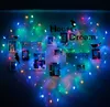 Light string 2M*1.5M128led love lantern with curtain ice proposal to confession decoration light creative room copper flash EU UK US AU plug