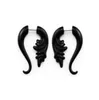 Heta örhängen smycken akryl snigel öron expansion enhet anti-allergiska punktering tillbehör heta örhängen gratis frakt