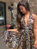 Bling Bling Sequins Homecoming Dresses 2018 Plunging Halter V Neck Short/Mini Colorful Sequins Hoco Dress