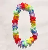 Fashion Hot Party Supplies Silk Hawaiian Flower Lei Garland Hawaii Wreath Cheerleading Products Hawaii Necklace