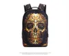 Scheletro 3D Skull Casual Travel Occiglia da viaggio Men039s and Women039s Sports Waterproof Backpack RucksAck BookBag318990