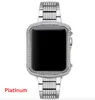 Bling Bling Metal Rhinestone Diamond Crystal Jewelry Bezel Cover case Compatible For Apple Watch Series 3 Series 2 Series 1 38mm 42mm