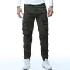 2017 Mens Camouflage Tattico Pantaloni Cargo Uomini Pantaloni Boost Militare Pantaloni di Cotone Casuale Hip Hop Nastro Maschio pantaloni dell'esercito 38