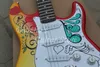 エレクトリックギター、1967 Jimi Hendrix Montereyギター、高品質のFギターストラトキャスター