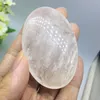 6cm Natural Clear Quart Palm Stone Quartz Oval Yellow Crystal Tumbled Minerals Worry Stones For Healing Reiki Gifts Decoration Dro1597236