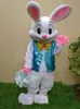 2024 Factory Sale Hot Professional Easter Bunny Mascot Costumes Rabbit Adult Free Frakt