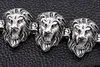 Trustylan animal cabeça de leão jóias acessórios gótico legal aço inoxidável masculino pulseiras pulseiras rock punk pulseira brazalet c1818847680