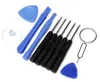 Professional 11 in 1 Cell Phones Opening Pry Repair Tool Kits Smartphone Screwdrivers Tools Set For iPhone Samsung HTC Moto Sony
